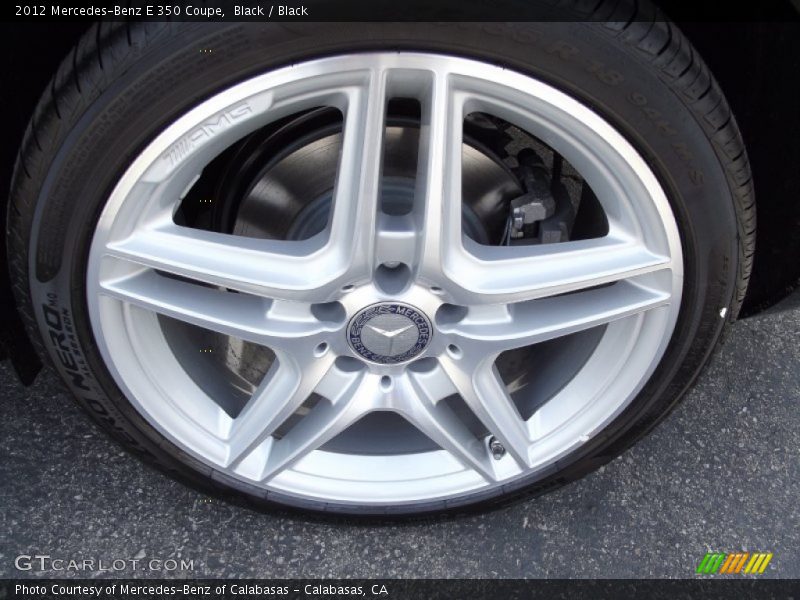 Black / Black 2012 Mercedes-Benz E 350 Coupe