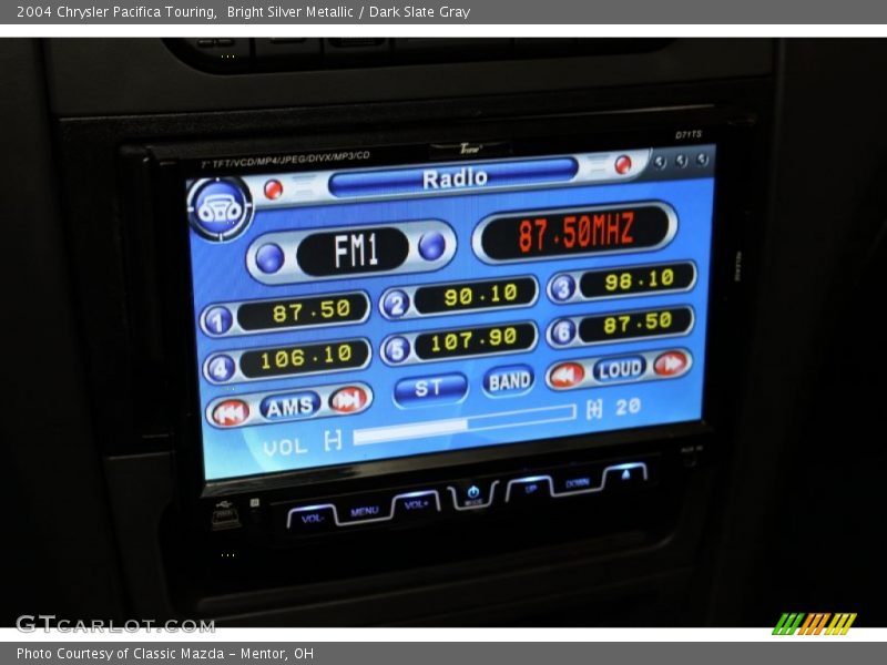 Bright Silver Metallic / Dark Slate Gray 2004 Chrysler Pacifica Touring