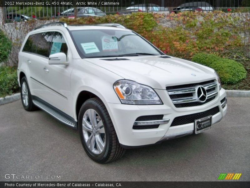 Arctic White / Cashmere 2012 Mercedes-Benz GL 450 4Matic