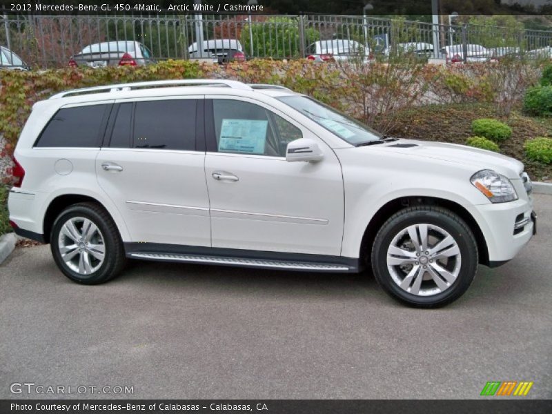 Arctic White / Cashmere 2012 Mercedes-Benz GL 450 4Matic