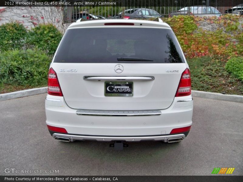 Arctic White / Cashmere 2012 Mercedes-Benz GL 450 4Matic