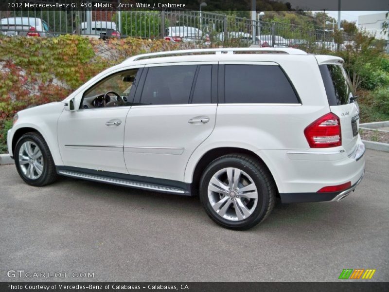 Arctic White / Cashmere 2012 Mercedes-Benz GL 450 4Matic