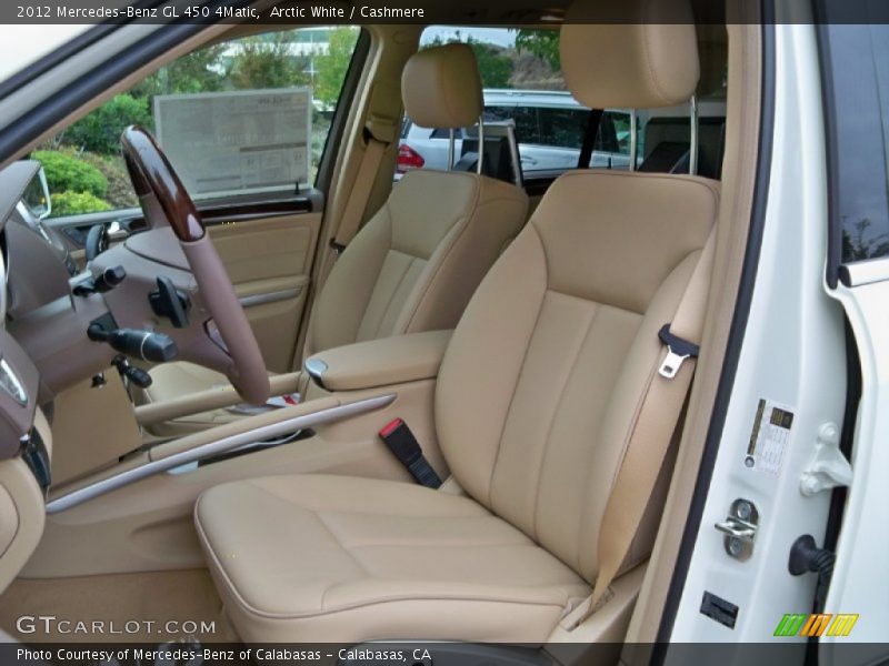 Arctic White / Cashmere 2012 Mercedes-Benz GL 450 4Matic
