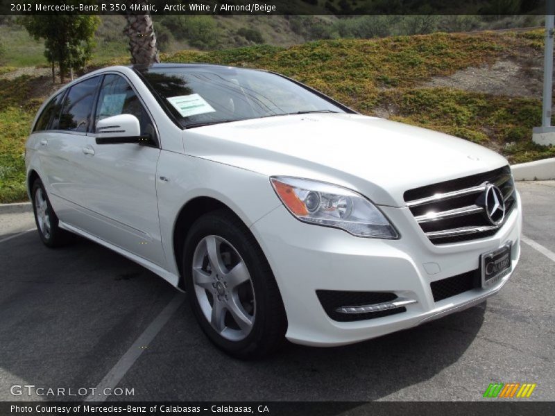 Arctic White / Almond/Beige 2012 Mercedes-Benz R 350 4Matic