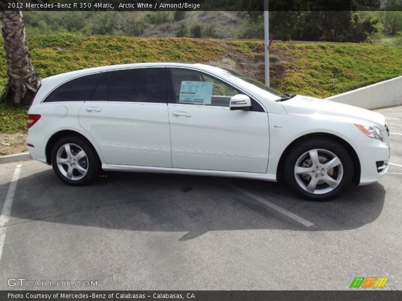 Arctic White / Almond/Beige 2012 Mercedes-Benz R 350 4Matic