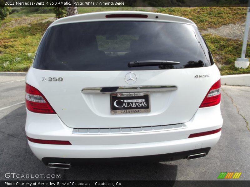 Arctic White / Almond/Beige 2012 Mercedes-Benz R 350 4Matic