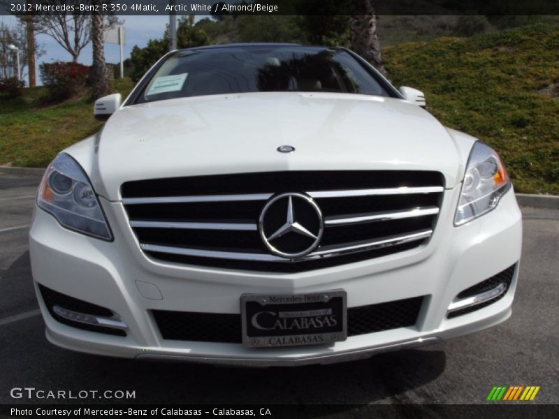 Arctic White / Almond/Beige 2012 Mercedes-Benz R 350 4Matic
