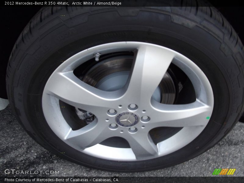 Arctic White / Almond/Beige 2012 Mercedes-Benz R 350 4Matic