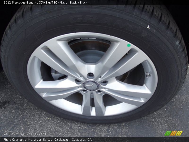 Black / Black 2012 Mercedes-Benz ML 350 BlueTEC 4Matic
