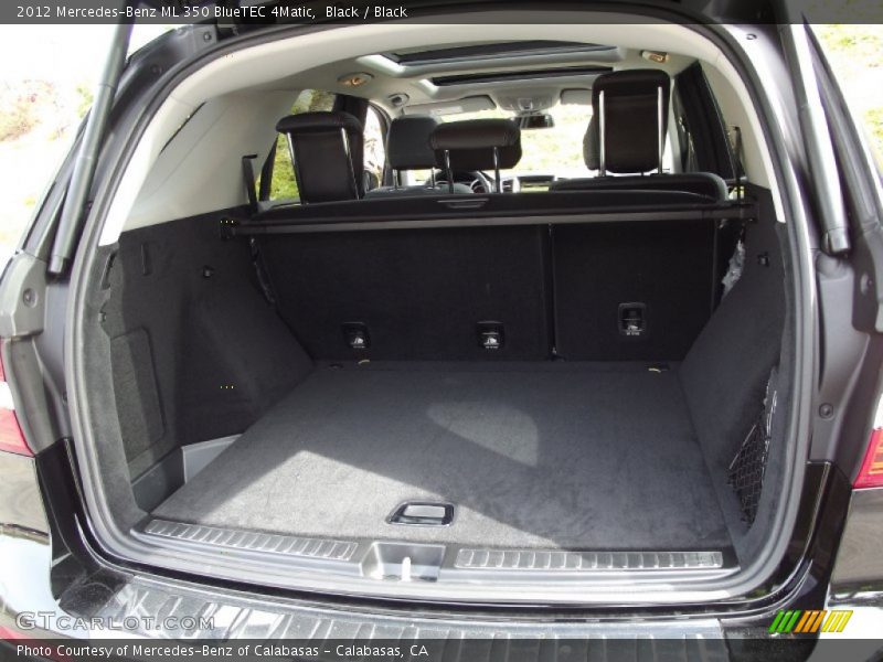 Black / Black 2012 Mercedes-Benz ML 350 BlueTEC 4Matic