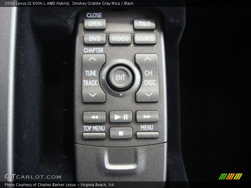 Smokey Granite Gray Mica / Black 2009 Lexus LS 600h L AWD Hybrid