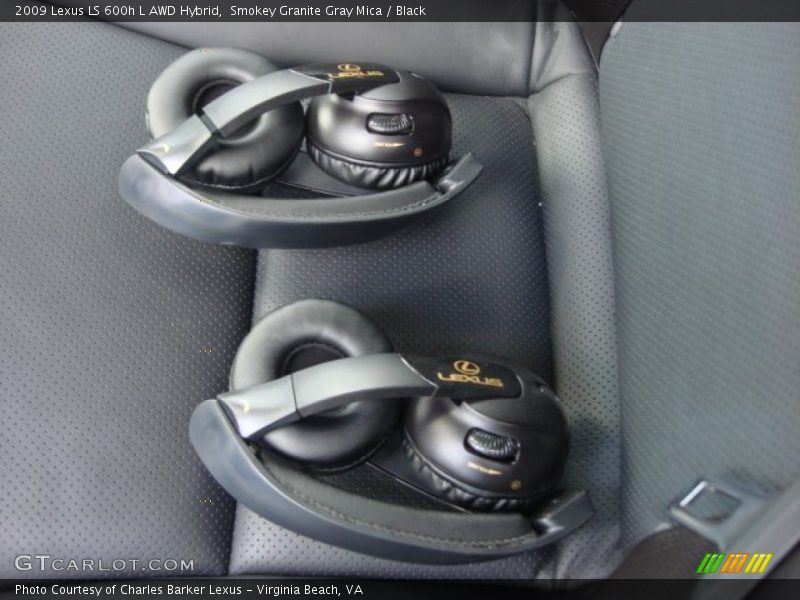 Smokey Granite Gray Mica / Black 2009 Lexus LS 600h L AWD Hybrid