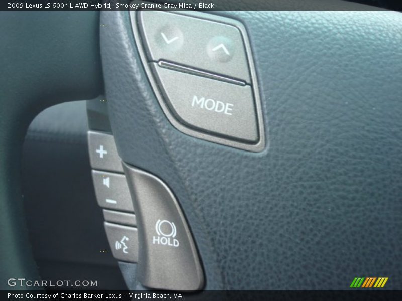 Controls of 2009 LS 600h L AWD Hybrid