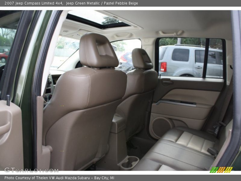 Jeep Green Metallic / Pastel Pebble Beige 2007 Jeep Compass Limited 4x4