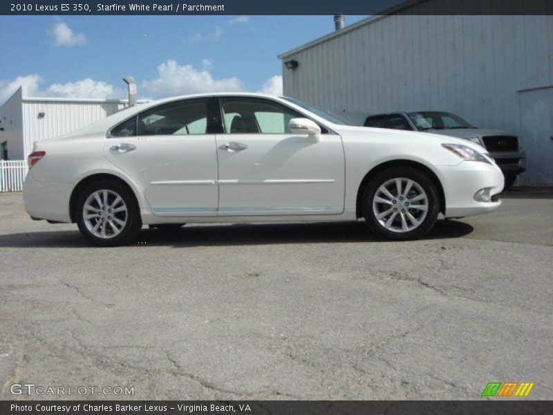 Starfire White Pearl / Parchment 2010 Lexus ES 350