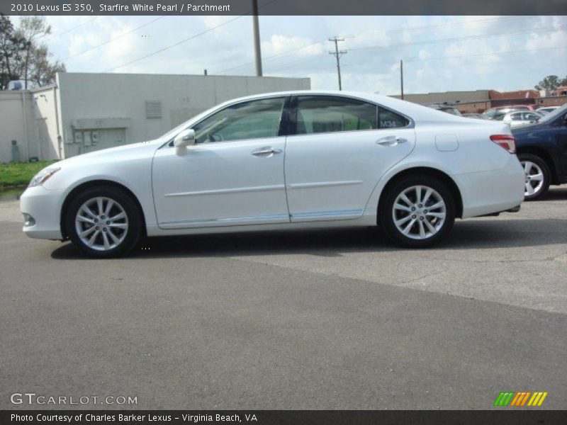 Starfire White Pearl / Parchment 2010 Lexus ES 350