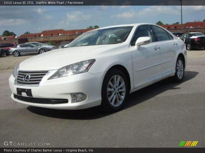 Starfire White Pearl / Parchment 2010 Lexus ES 350