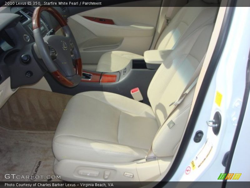 Starfire White Pearl / Parchment 2010 Lexus ES 350