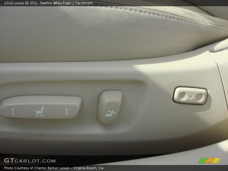 Starfire White Pearl / Parchment 2010 Lexus ES 350