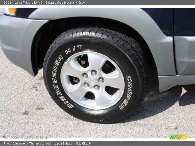 Calypso Blue Metallic / Gray 2002 Mazda Tribute LX V6