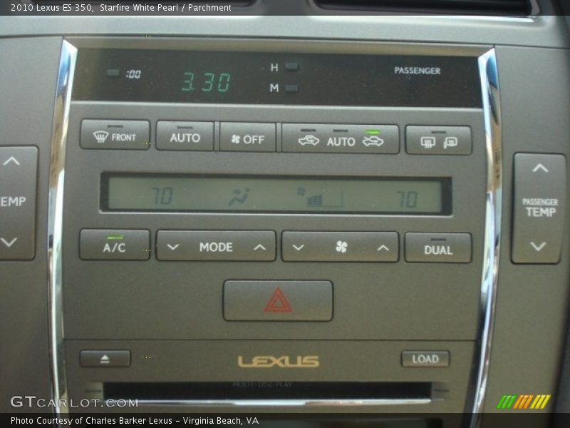 Starfire White Pearl / Parchment 2010 Lexus ES 350