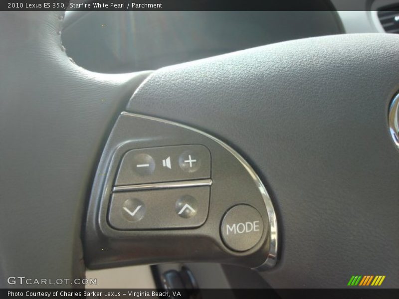 Starfire White Pearl / Parchment 2010 Lexus ES 350