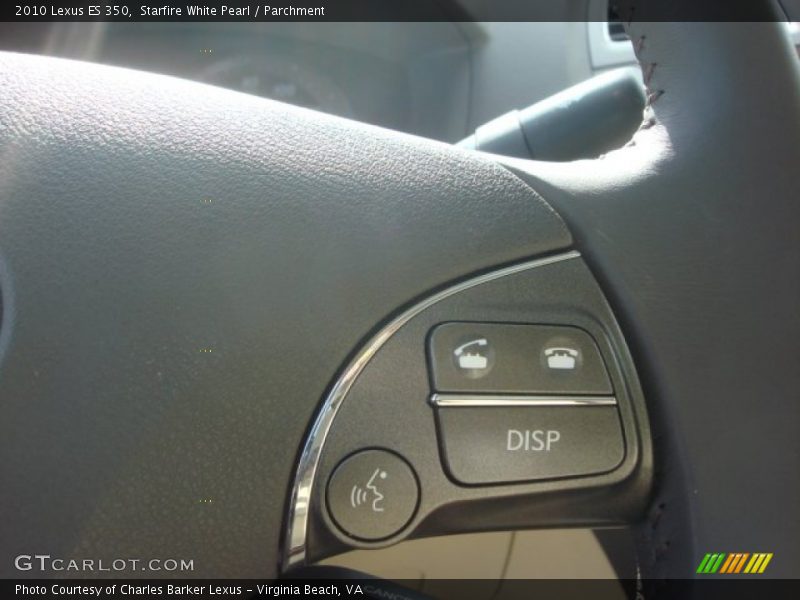 Starfire White Pearl / Parchment 2010 Lexus ES 350