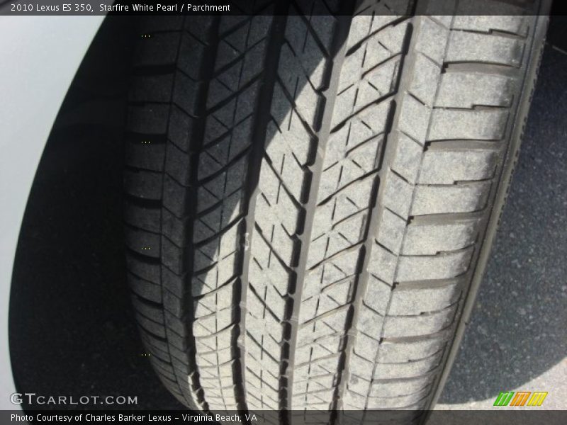 Starfire White Pearl / Parchment 2010 Lexus ES 350