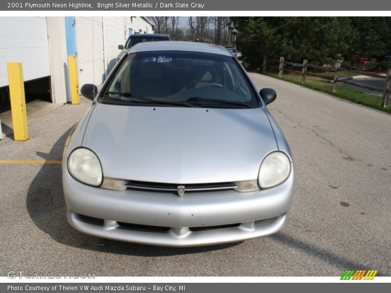 Bright Silver Metallic / Dark Slate Gray 2001 Plymouth Neon Highline