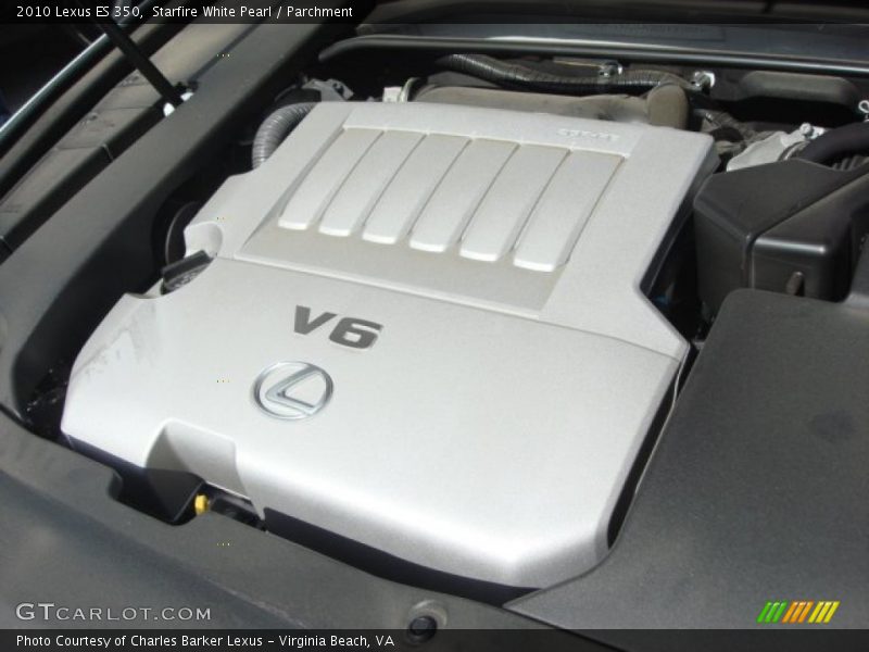 Starfire White Pearl / Parchment 2010 Lexus ES 350