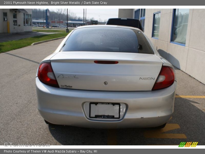 Bright Silver Metallic / Dark Slate Gray 2001 Plymouth Neon Highline