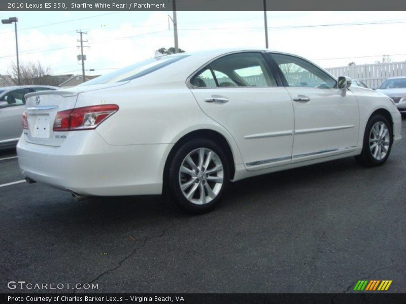 Starfire White Pearl / Parchment 2010 Lexus ES 350