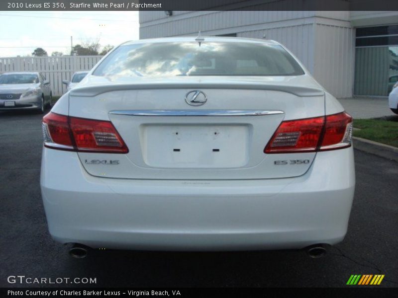 Starfire White Pearl / Parchment 2010 Lexus ES 350