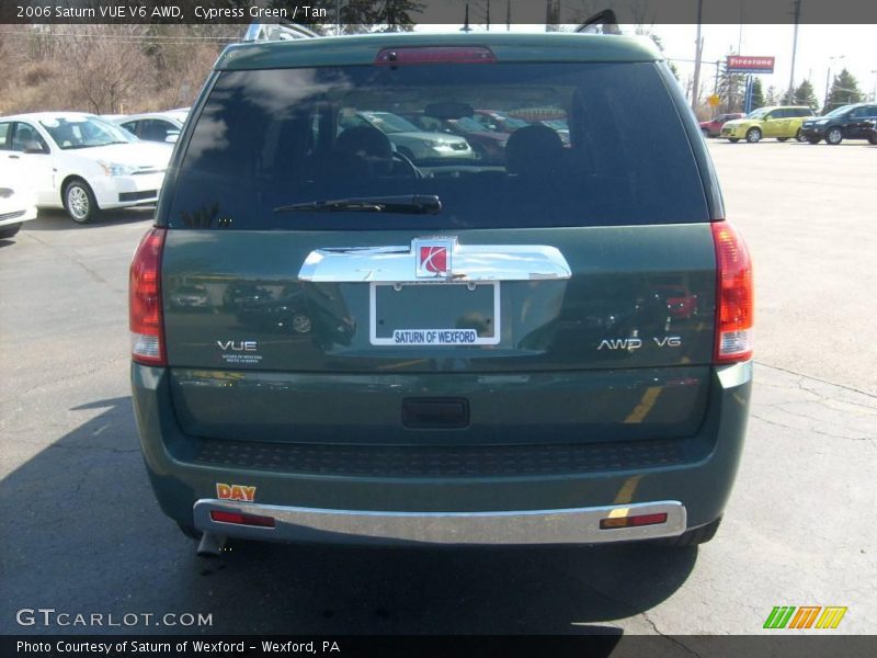 Cypress Green / Tan 2006 Saturn VUE V6 AWD
