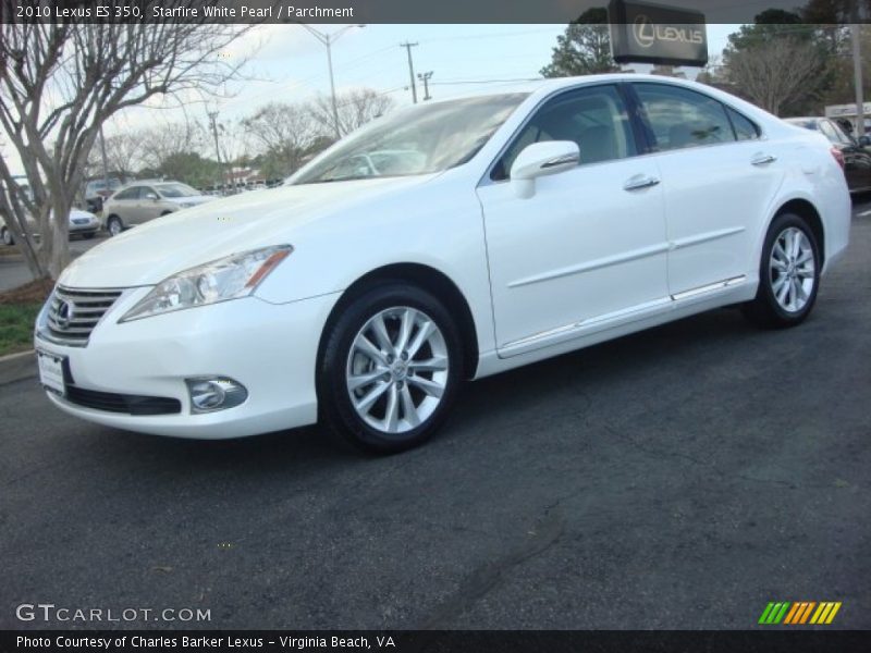 Starfire White Pearl / Parchment 2010 Lexus ES 350
