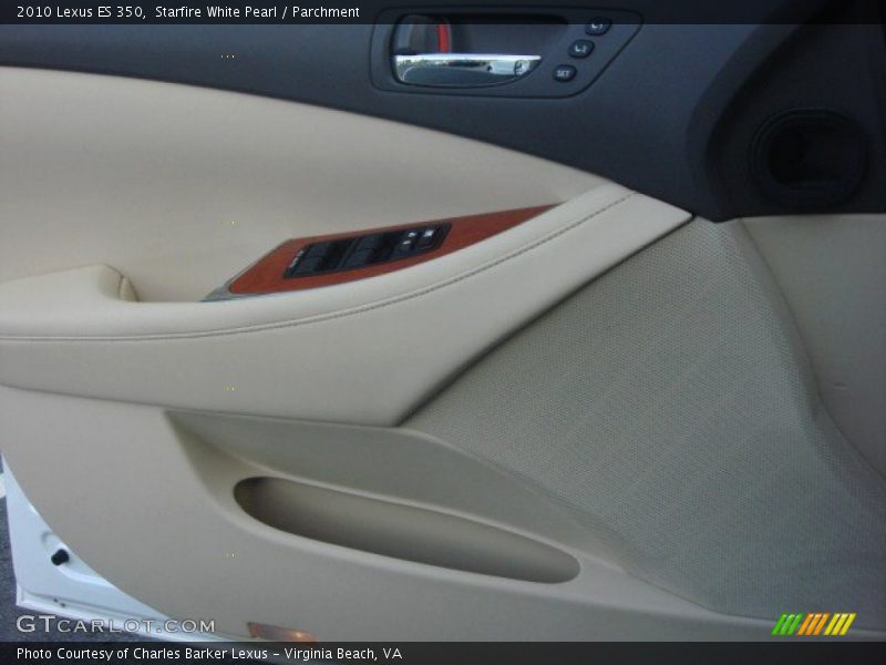 Starfire White Pearl / Parchment 2010 Lexus ES 350