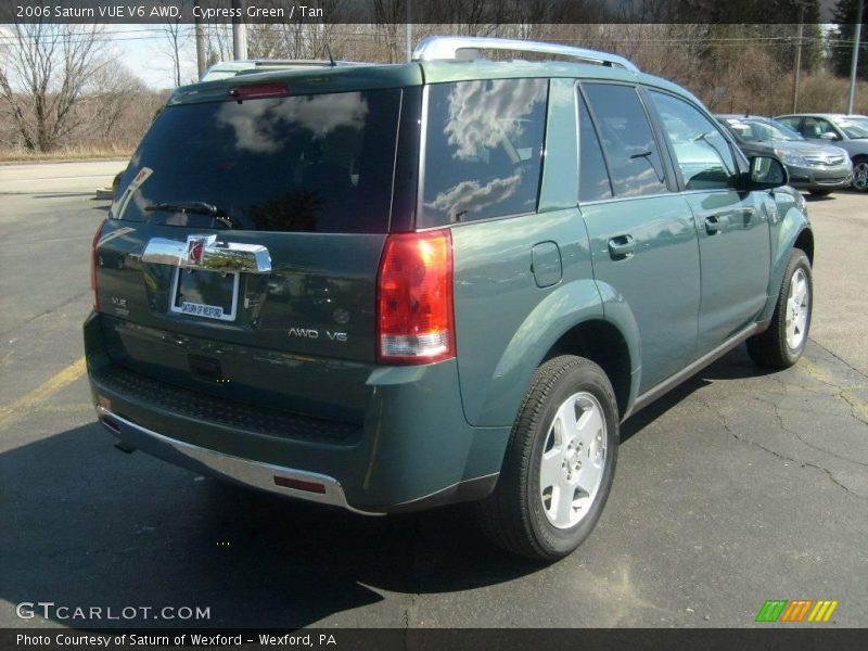 Cypress Green / Tan 2006 Saturn VUE V6 AWD