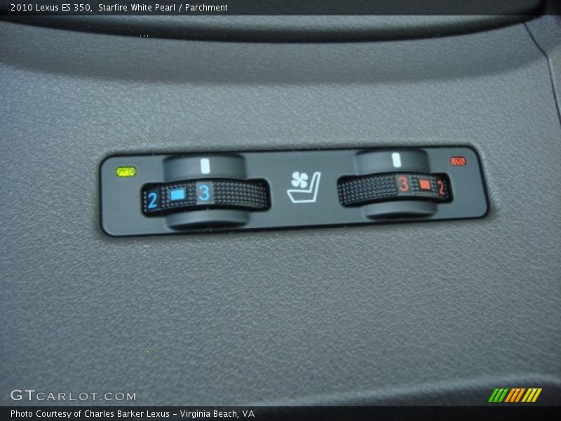 Starfire White Pearl / Parchment 2010 Lexus ES 350