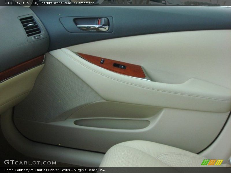 Starfire White Pearl / Parchment 2010 Lexus ES 350