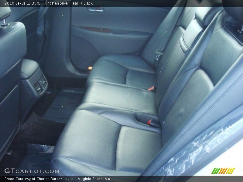 Tungsten Silver Pearl / Black 2010 Lexus ES 350