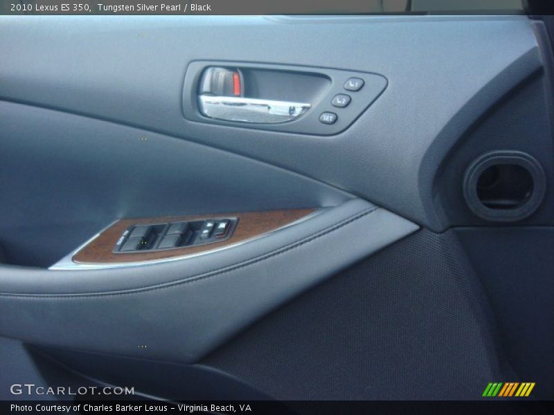 Tungsten Silver Pearl / Black 2010 Lexus ES 350