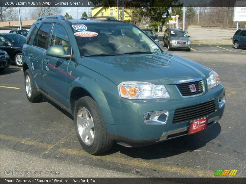 Cypress Green / Tan 2006 Saturn VUE V6 AWD
