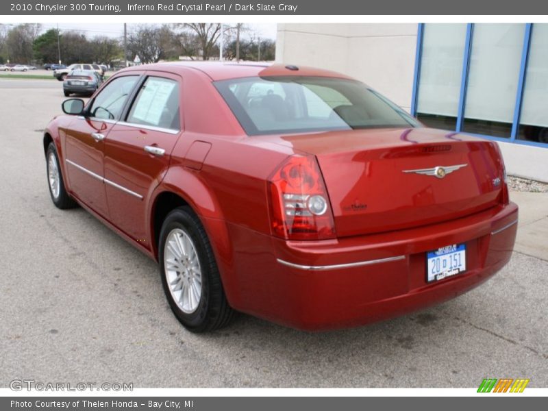 Inferno Red Crystal Pearl / Dark Slate Gray 2010 Chrysler 300 Touring