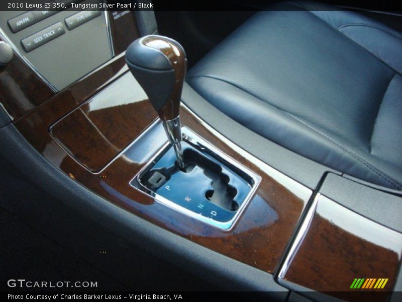 Tungsten Silver Pearl / Black 2010 Lexus ES 350