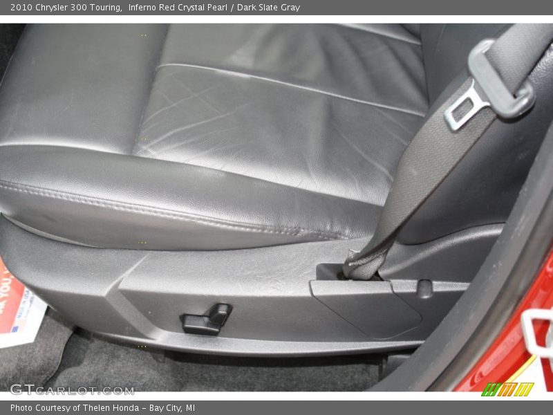 Inferno Red Crystal Pearl / Dark Slate Gray 2010 Chrysler 300 Touring