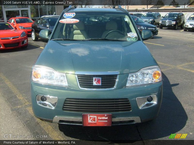 Cypress Green / Tan 2006 Saturn VUE V6 AWD
