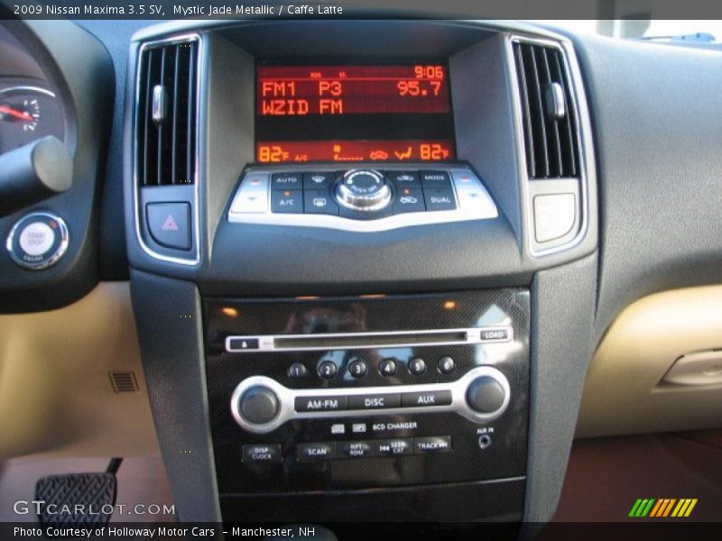 Mystic Jade Metallic / Caffe Latte 2009 Nissan Maxima 3.5 SV