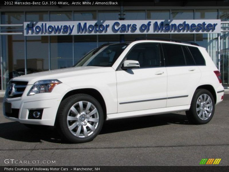 Arctic White / Almond/Black 2012 Mercedes-Benz GLK 350 4Matic