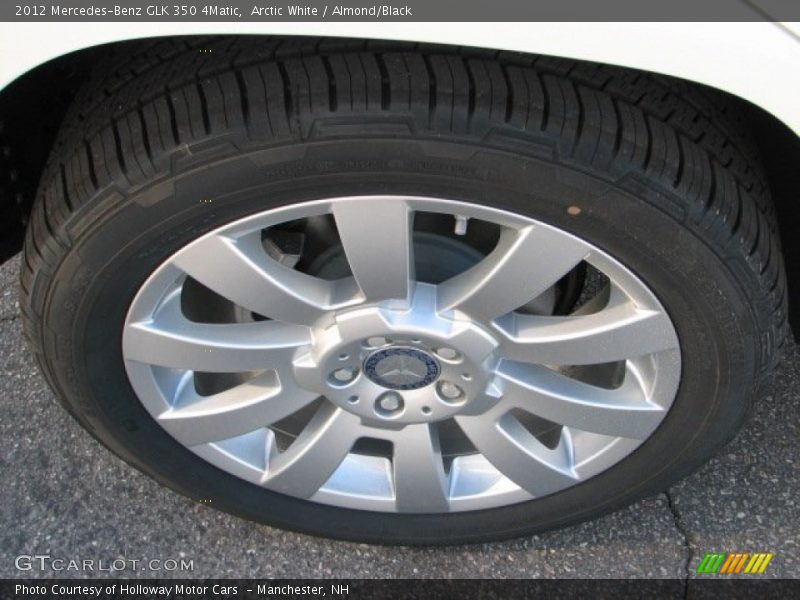 Arctic White / Almond/Black 2012 Mercedes-Benz GLK 350 4Matic