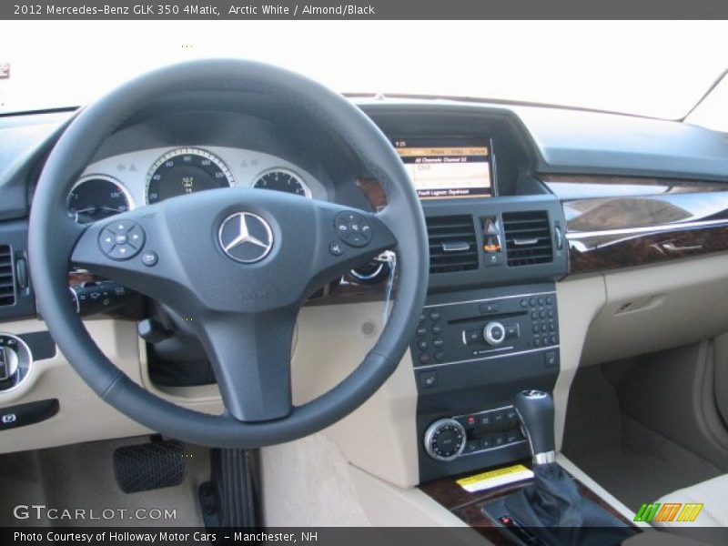 Arctic White / Almond/Black 2012 Mercedes-Benz GLK 350 4Matic